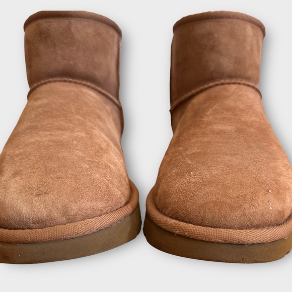 UGG Classic Mini II Women's Boots Size 8 Chestnut - Picture 5 of 11